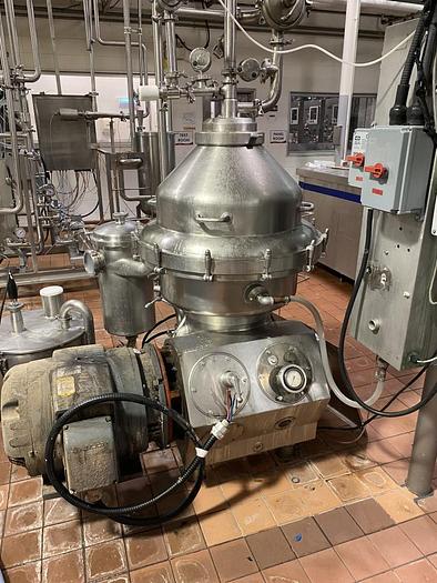 Used Alfa-Laval MRPX-314-TGV Milk Separator