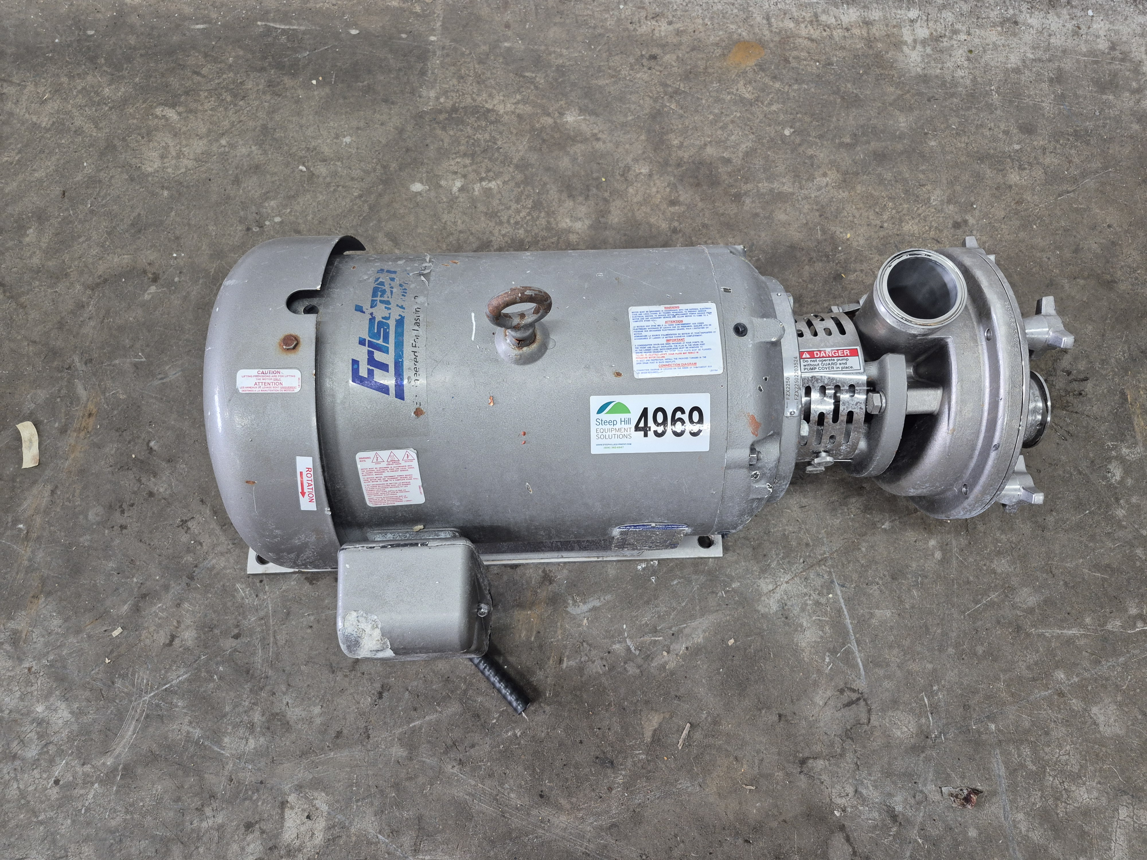 Used Fristam FZX2250 Centrifugal Pump