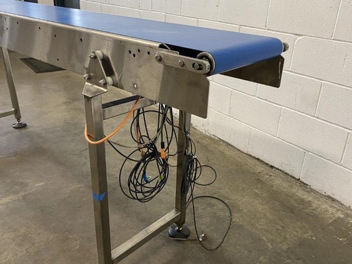 Used 8' Flat Belt Conveyor