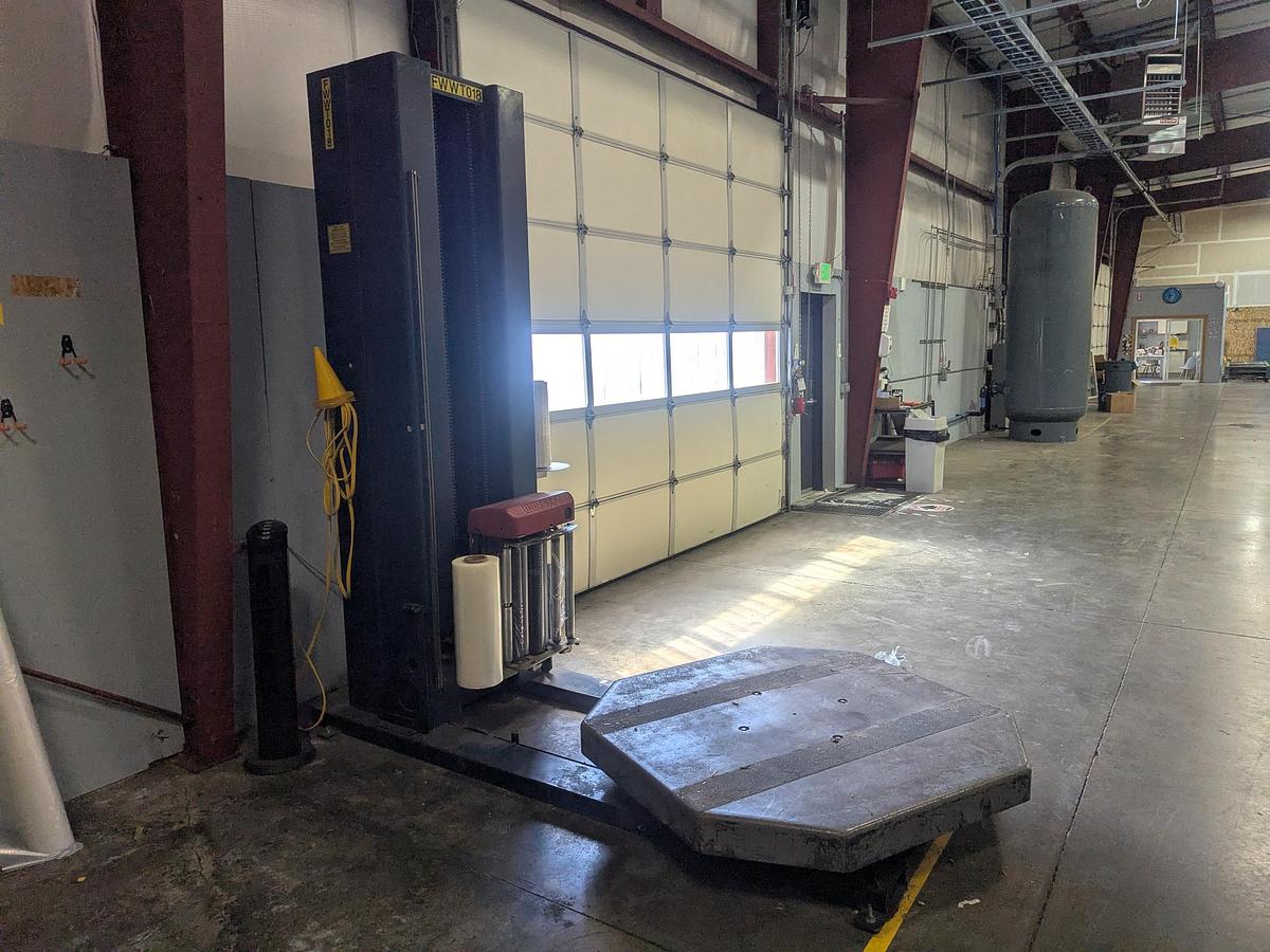 Used Wulftec WHP-200 Pallet Wrapper