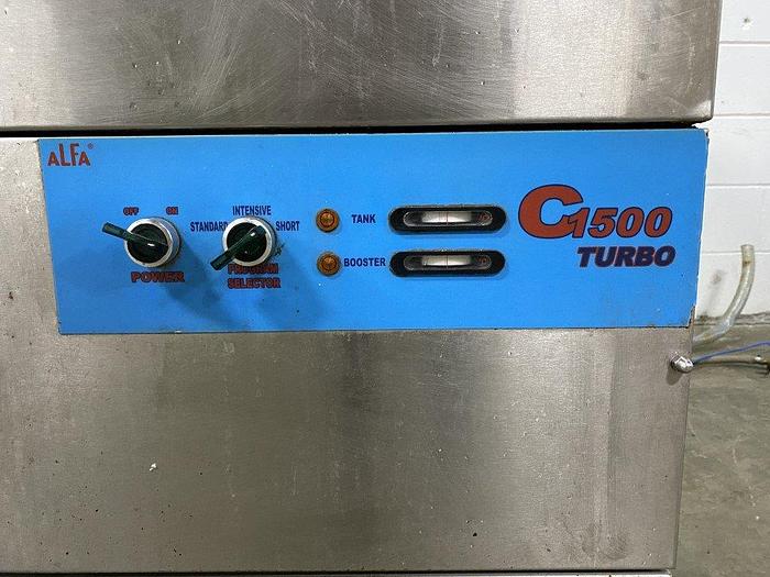Used Alfa C1500 ETL Turbo Dishwasher