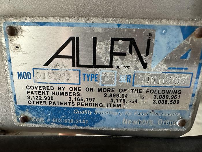 Used Allen Shaker Conveyor