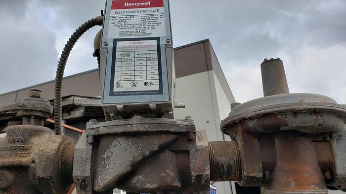 Used Fulton 60 BHP Gas-Fired Steam Boiler