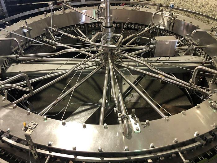 Used KHS Innofill 124 Valve Can Filler with Pneumatic Scale Seamer