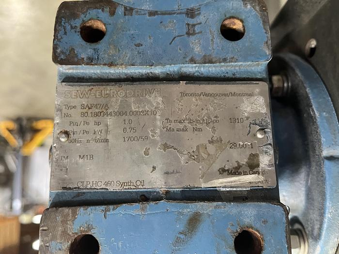 Used 8'1 Hinds-Bock Straight Conveyor