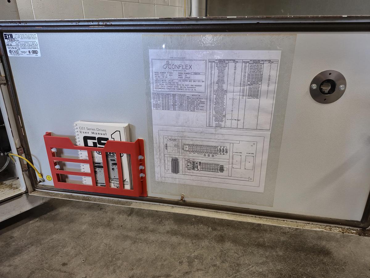 Used Conflex Fusion Automatic Side Seal Shrink Wrapper