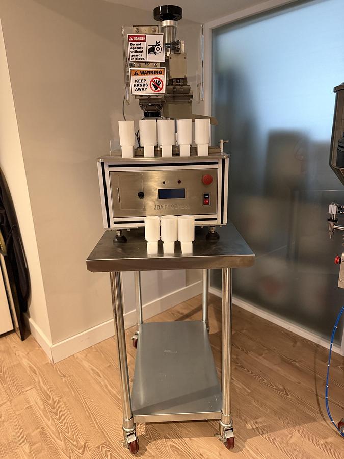 Used JDA MTS Semi-Automatic Tube Sealer