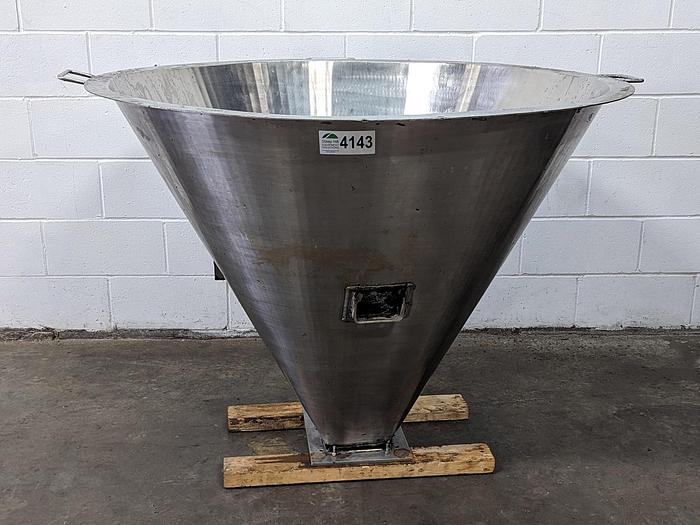 Used 100 Gallon SS Hopper