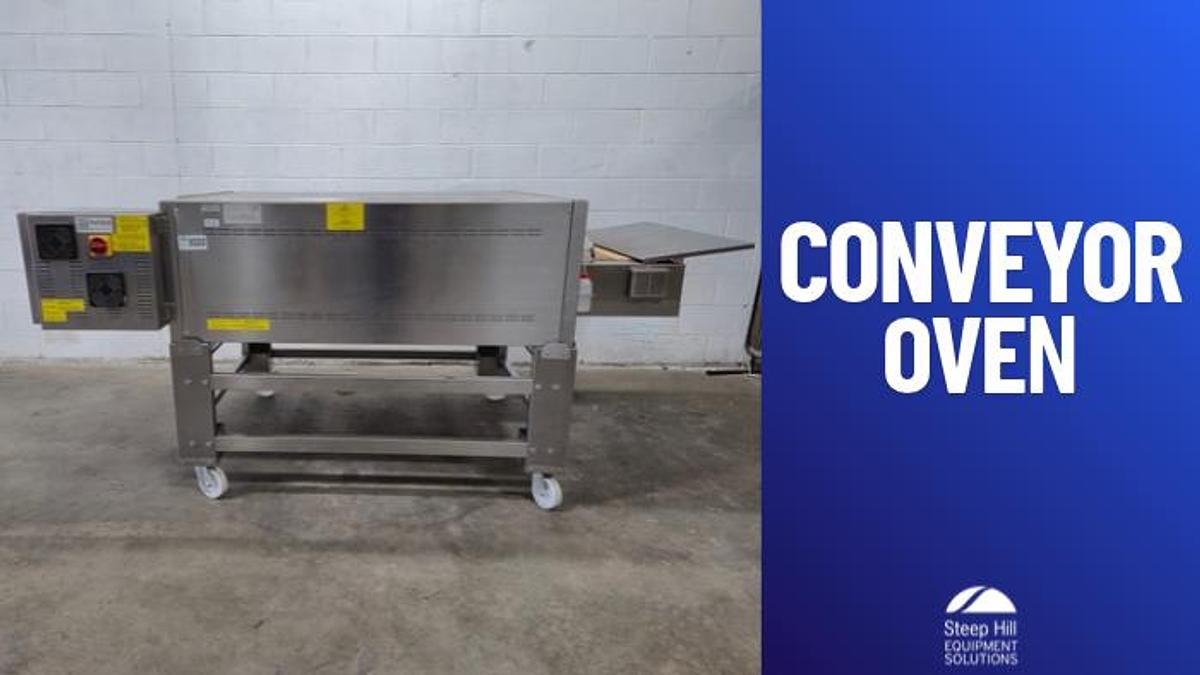 Used Italforni Tunnel Stone Electric Conveyor Oven