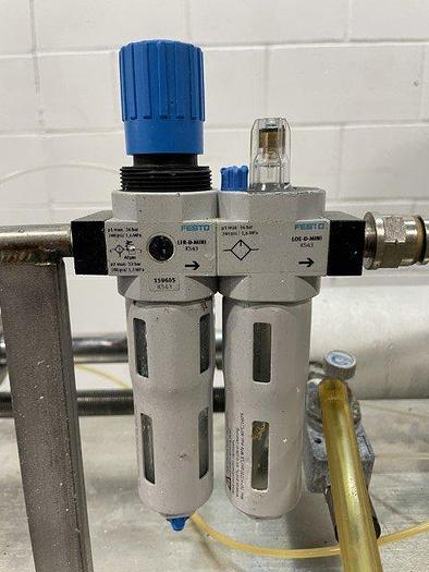 Used Volumetric Piston Pump Filler