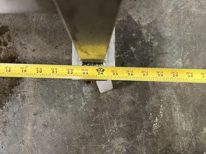 Used SS Bin with Valve