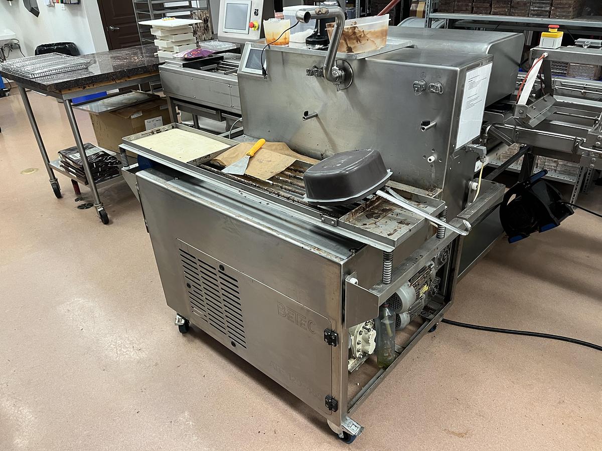 Used Betec Chocolate Tempering & Enrobing Machine