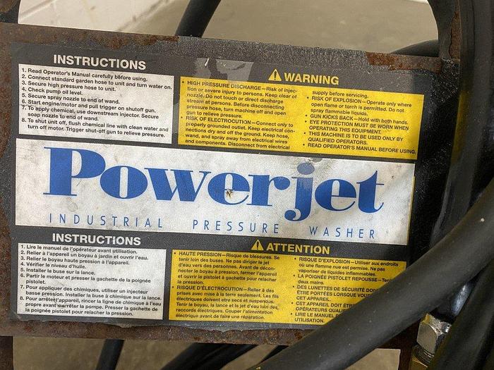 Used PowerJet Industrial Pressure Washer