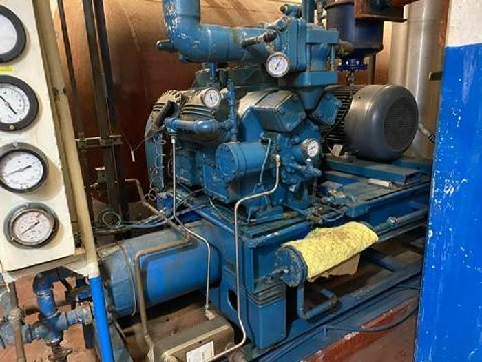 Used Compressor Room with Wittemann Hasselberg CO2 Packaged & Haffmans