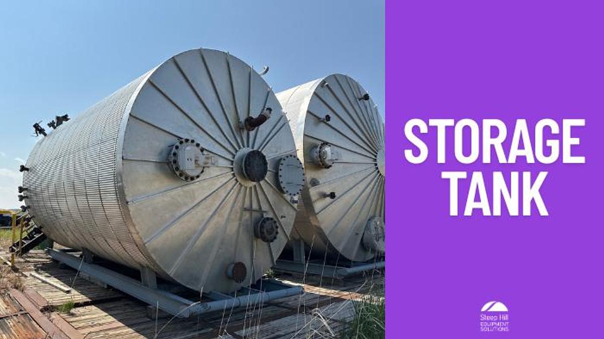 Used 400L BBL Double Wall Skidded Storage Tank