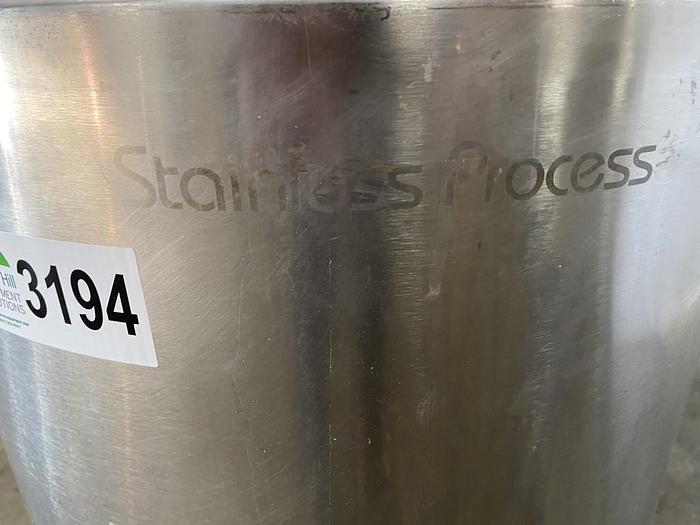 Used Stainless Process 25 Gallon Tank
