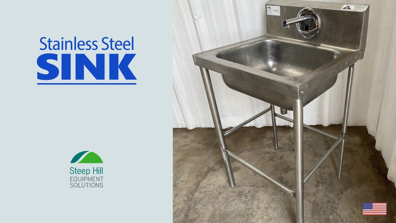 Used Advance Tabco SS Sink