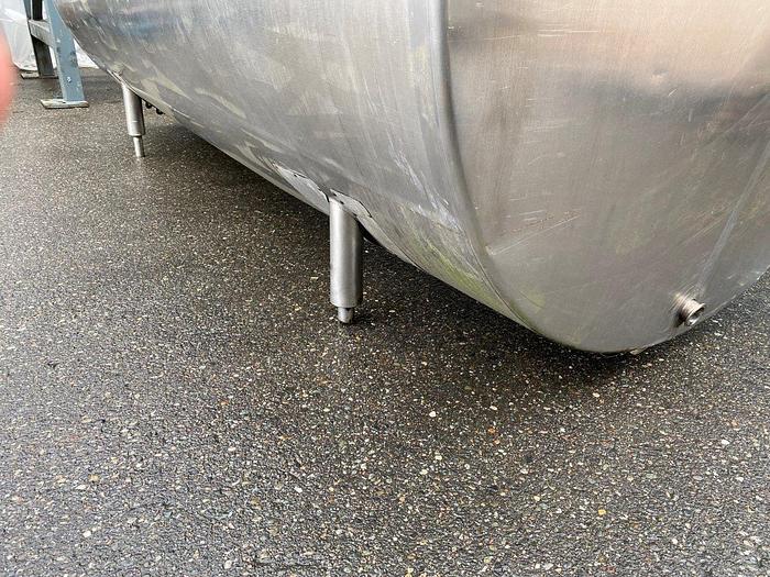 Used Babson 1250 Gal Jacketed Dairy Tank