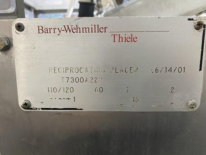 Used B-W Thiele Reciprocating Placer