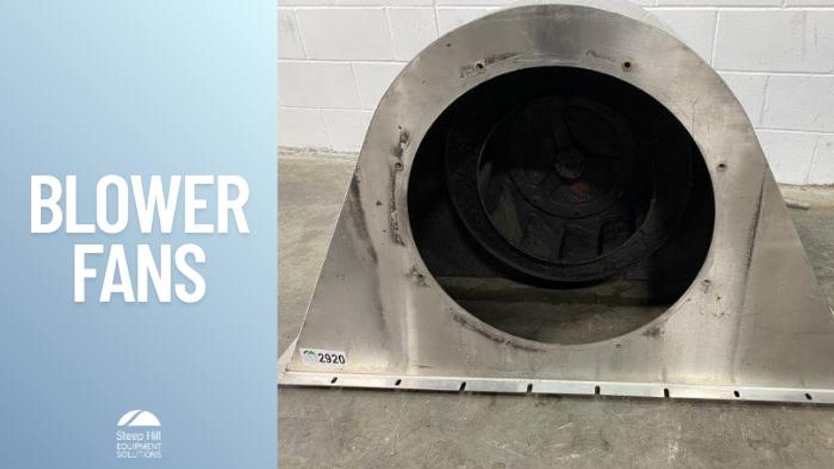 Used 10 Hp Industrial Blower Fans