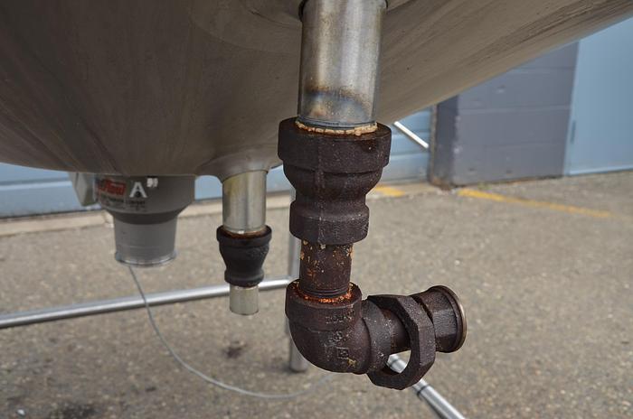 Used 350 Gallon Agitated Jacketed Kettle