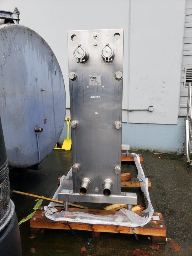 Used AGC PRO 5 Pressure Plate Heat Exchanger