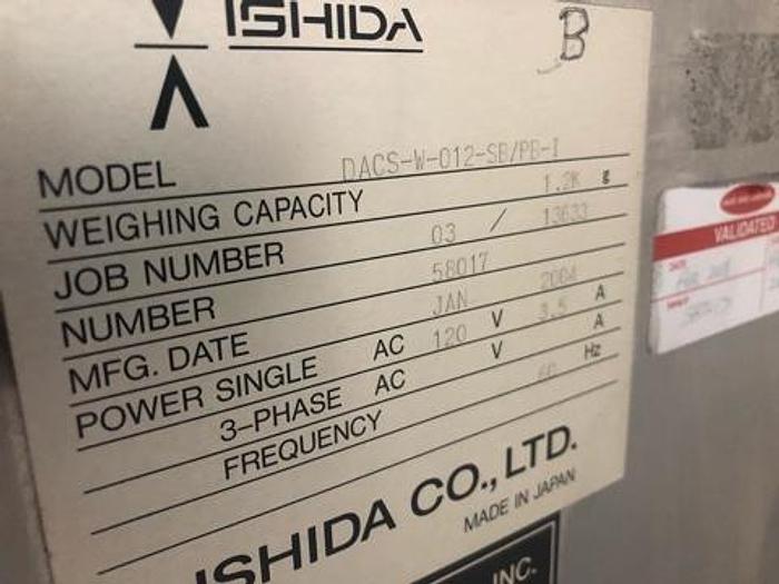 Used Ishida High Speed Checkweigher