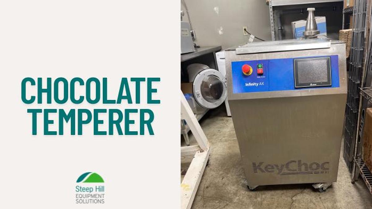 Used KeyChoc INIFNITY AX Fully Automatic Chocolate Temperer
