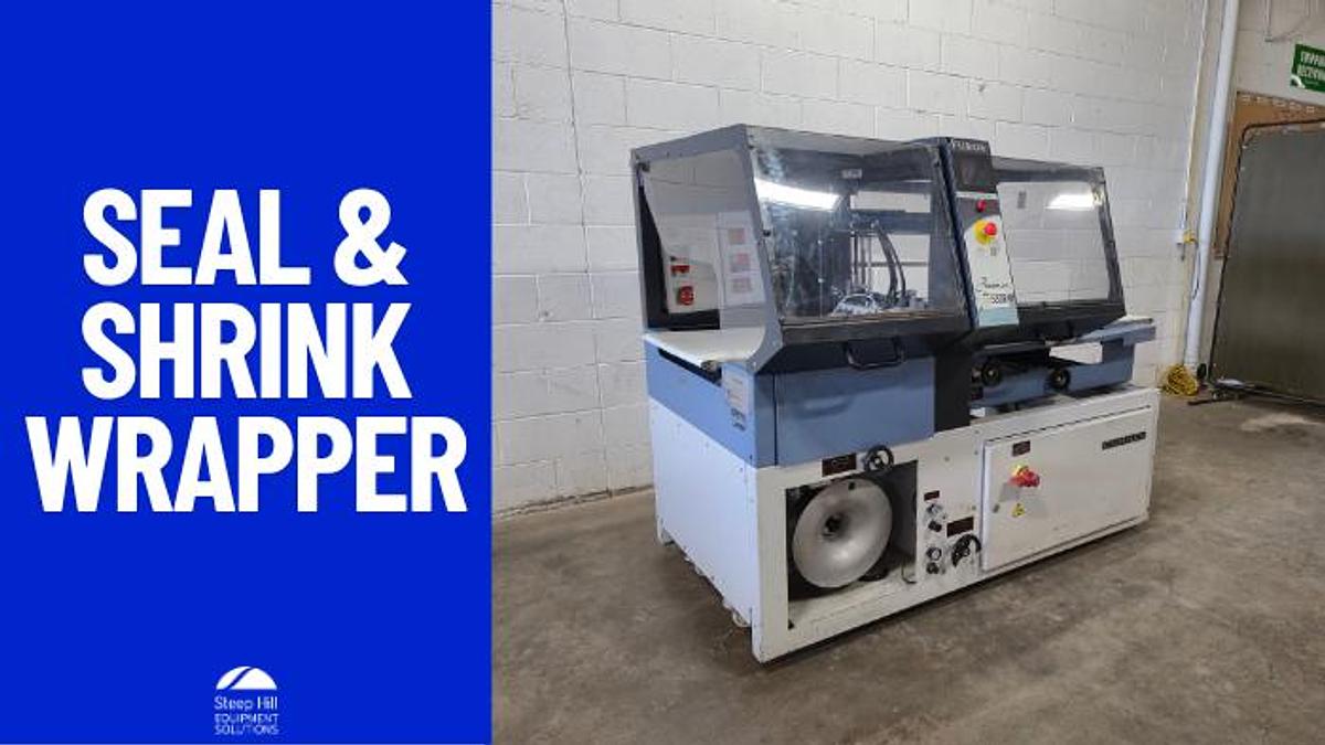 Used Conflex Fusion Automatic Side Seal Shrink Wrapper