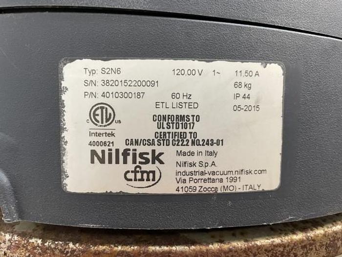 Used Nilfisk S2N6 Industrial Vacuum