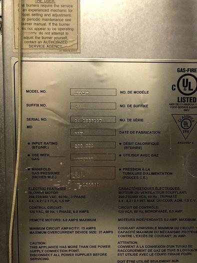 Used Hobart HBA2G Double Rack Oven