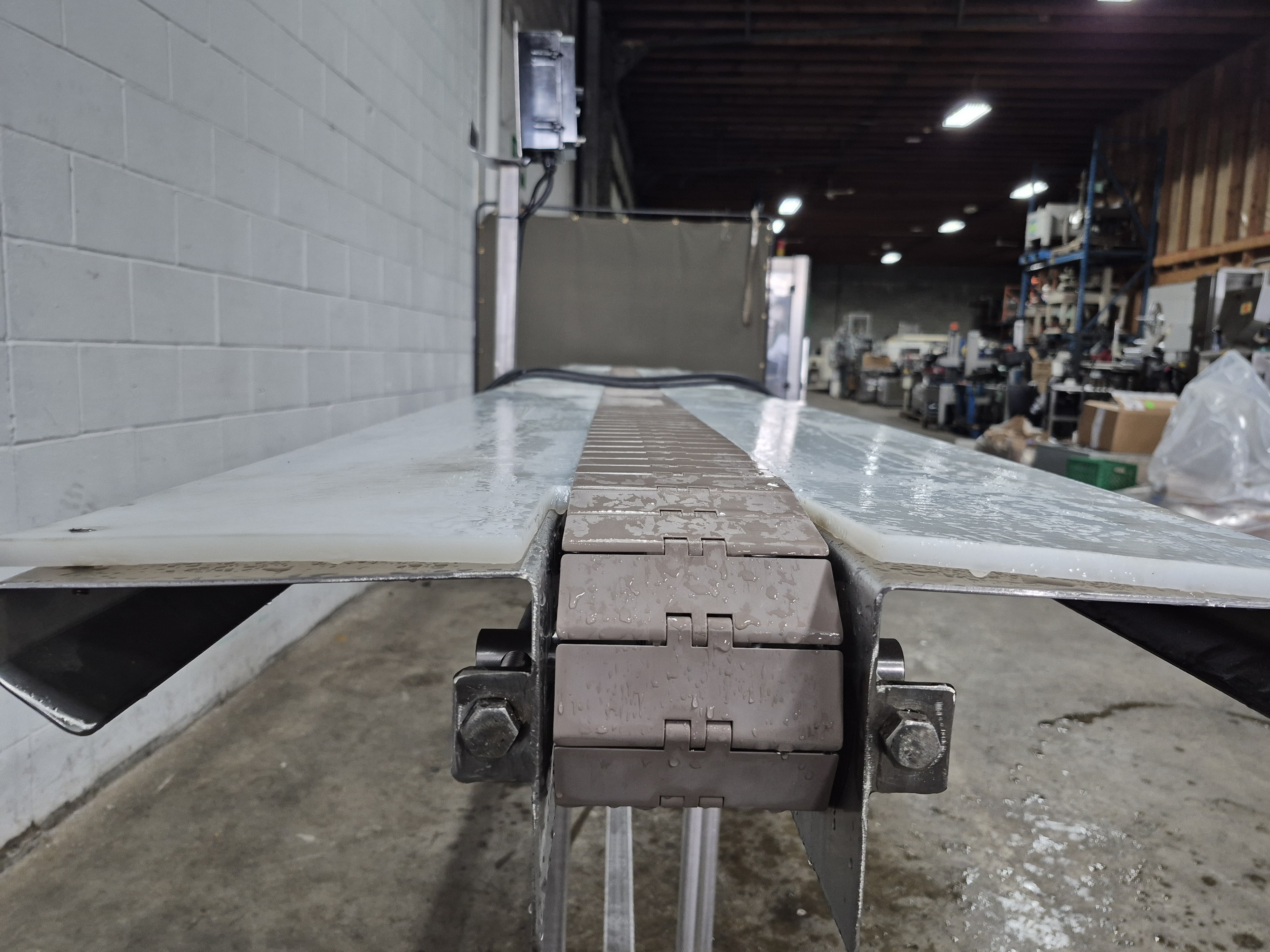 Used 15 Feet Packing Conveyor