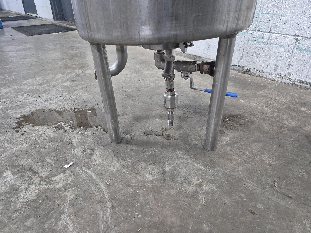 Used SS 20 Gallon Tank with Heat Exchange Pipe