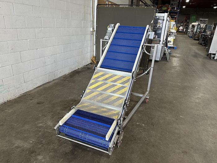 Used Incline Modular Conveyor