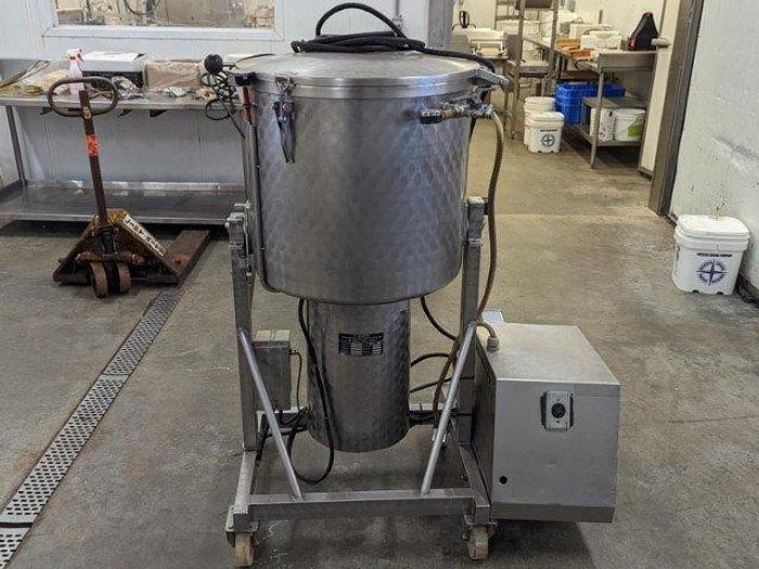 Used H. Glass Vacuum Meat Tumbler