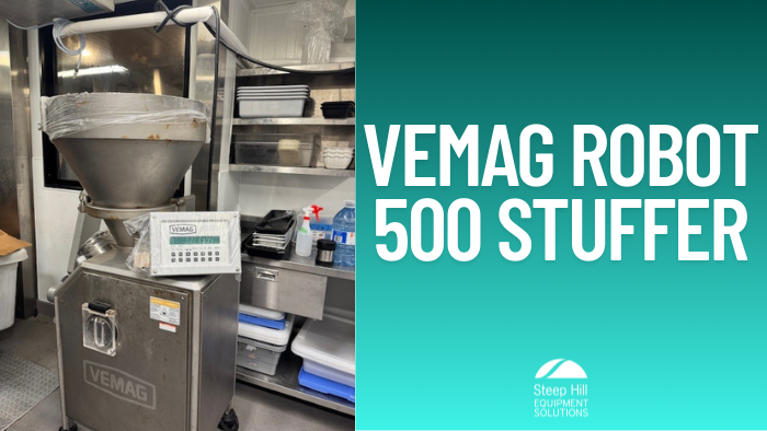 Used Vemag Robot 500 Stuffer with Bin Loader