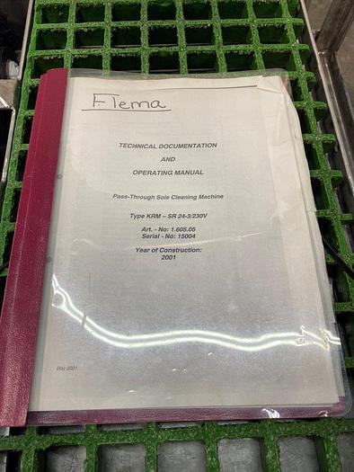 Used KRM Pass-Through Sole Cleaner