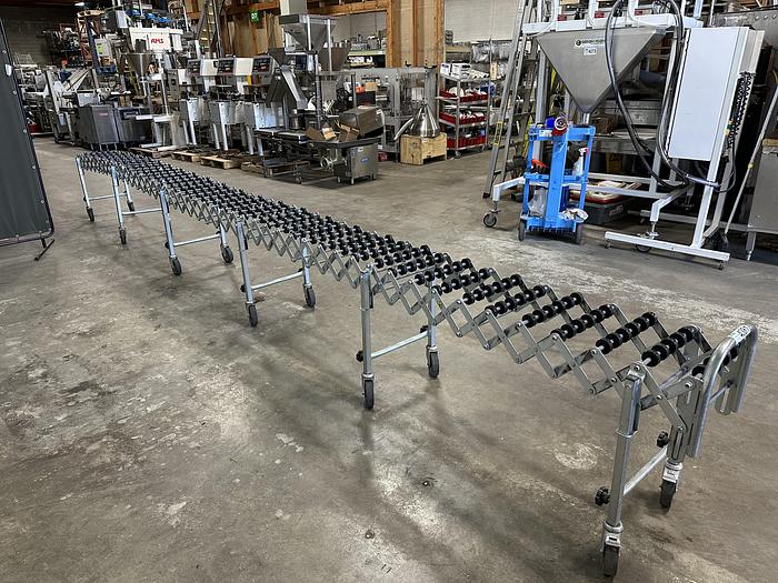 Used Extendable Roller Conveyor