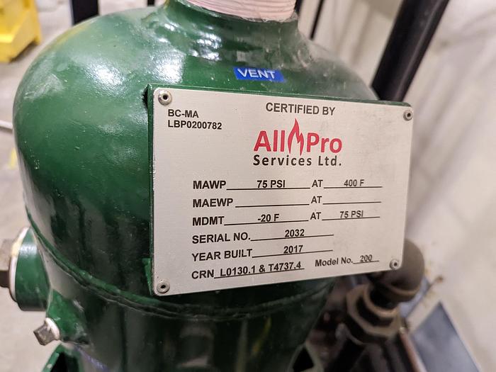 Used CleaverBrooks M5M-2500 Watertube Boiler