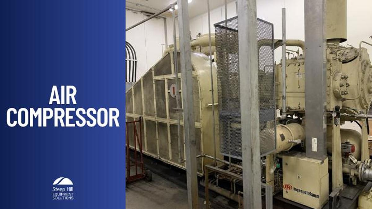 Used Ingersol Rand PS4 Reciprocating Air Compressor