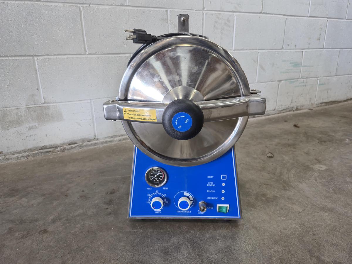 Used TM-T24J 24L Tabletop Steam Sterilizer Autoclave