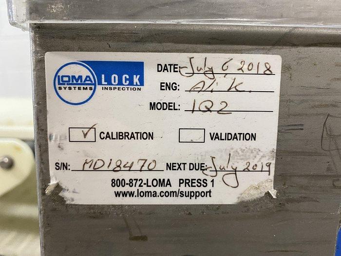 Used Loma IQ2 Metal Detector