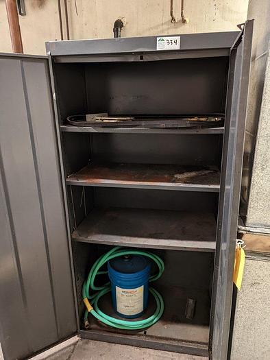 Used Black Storage Cabinet