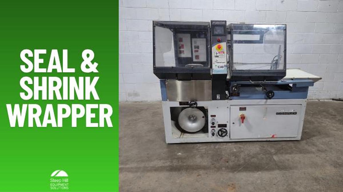 Used Conflex Fusion Automatic Side Seal Shrink Wrapper