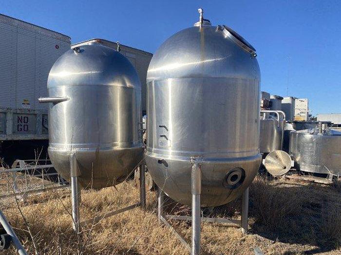 Used Lee 300 Gallon SS Tank Reactor