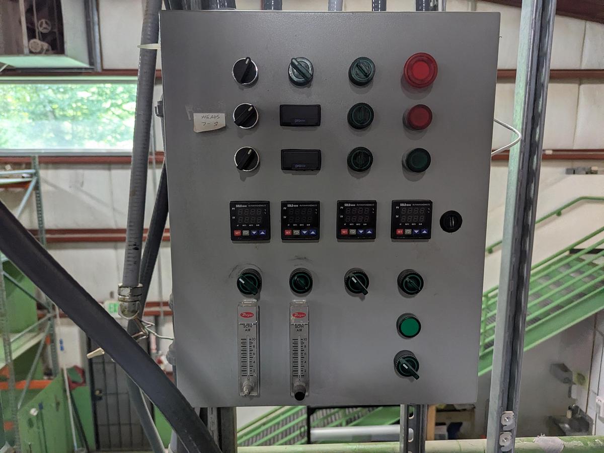 Used 8 Head Seed Oil Screw Press System