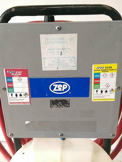 Used Zep AFCO Mobile Foaming Cleaner