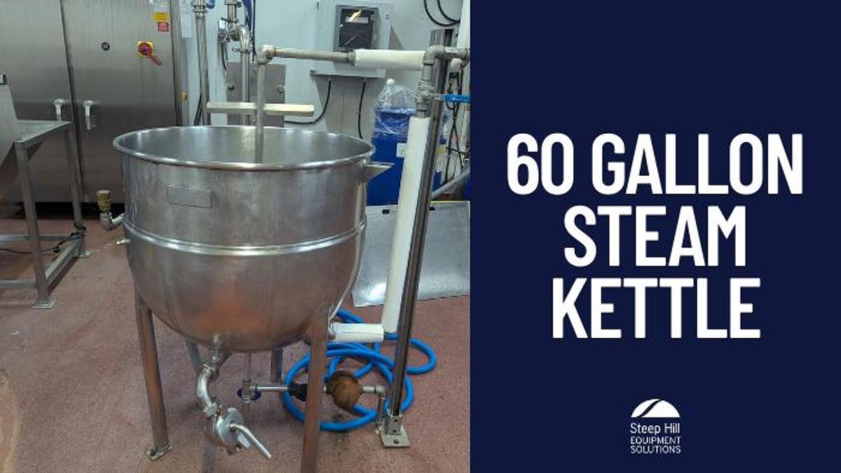 Used 60 Gallon Steam Kettle