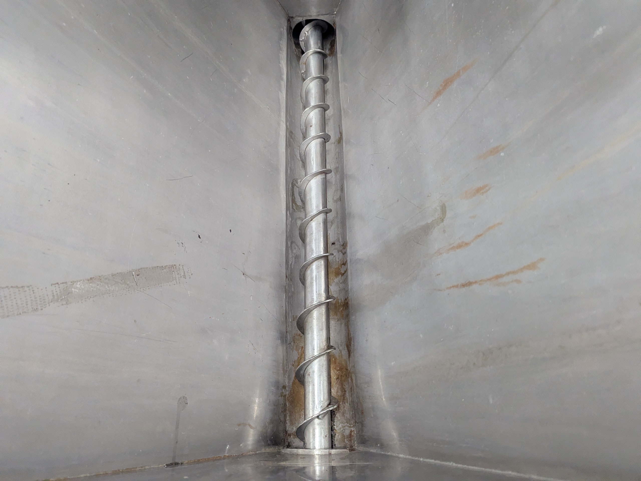 Used SS Hopper with Auger