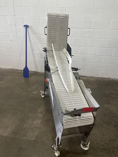 Used 6'L Inclined Modular Conveyor